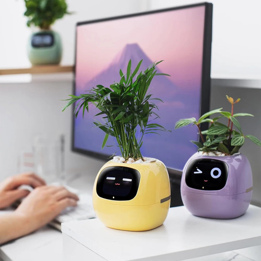 Smart AI Plant Pot – Self-Watering Intelligent Planter with App Control